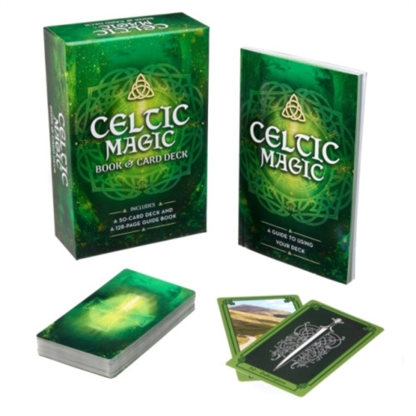 Celtic Magic Book & Card Deck (häftad, eng)