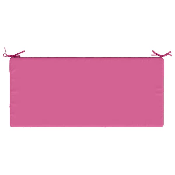 Bänk kudde SOEST 100% Polyester Rosa 110 x 50 x 8 cm