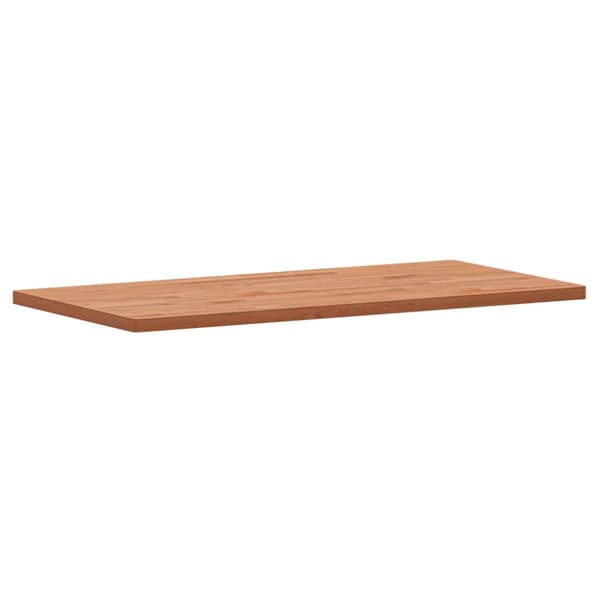 Bordsskiva 100x50x2,5 cm rektangulär massivt bokträ