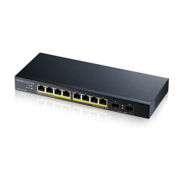 Zyxel GS1100-10HP - switch - 10 portar - ohanterad Svart