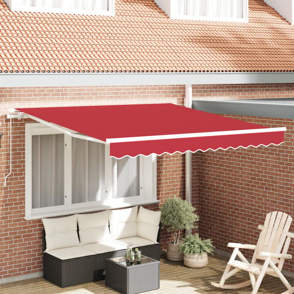 Markis Röd 300 x 250 x 165 cm Polyester