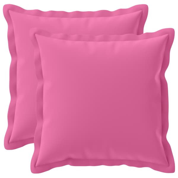 Kudde med kudde HOUTEN 2 st Rosa Polyester