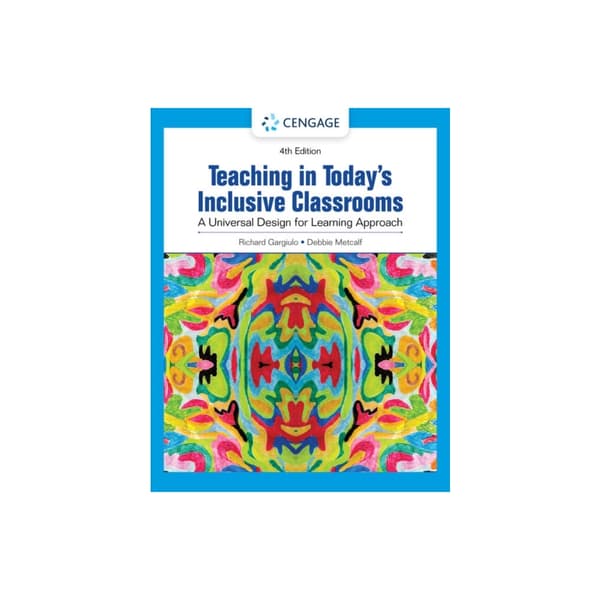 Teaching in Today's Inclusive Classrooms: A Universal Design for ...