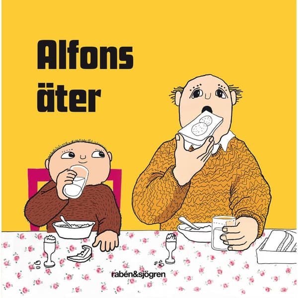 Alfons äter (bok, board book)