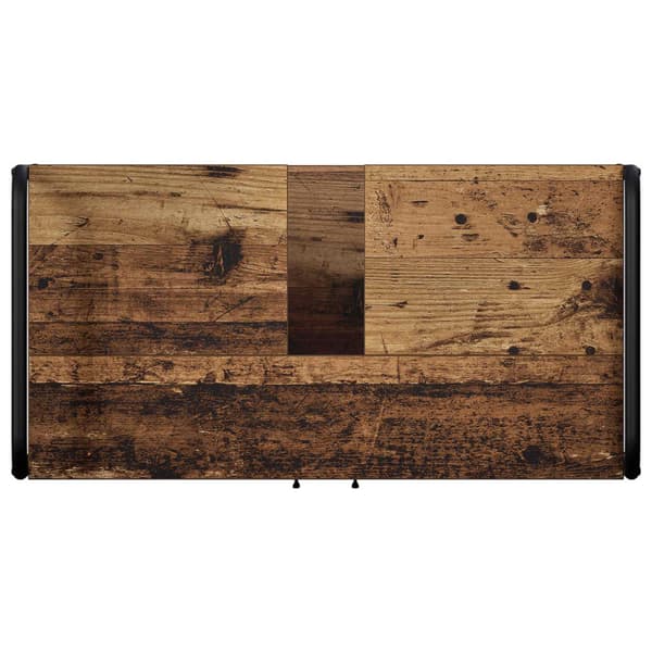 Badrumsskåpsset 4 st Gammalt trä 40 x 36 x 200,5 cm