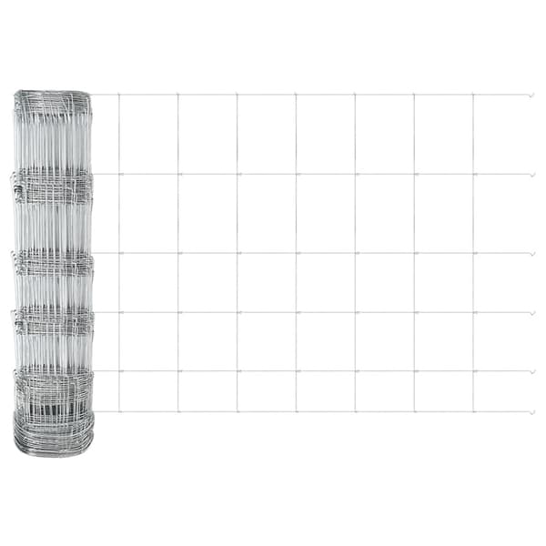 Stängselstolpe Galvaniserad 50 x 0,8 m Stål
