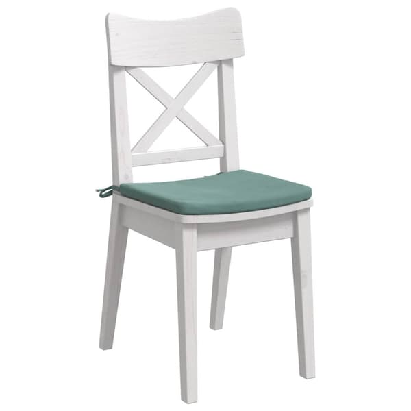 Sittkuddar 4 pcs Havgrön 40 x 40 x 3 cm Sammet
