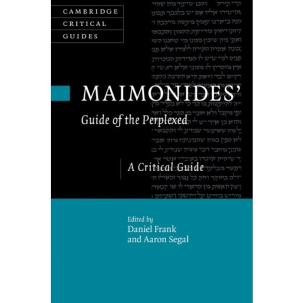 Maimonides' Guide of the Perplexed (häftad, eng)