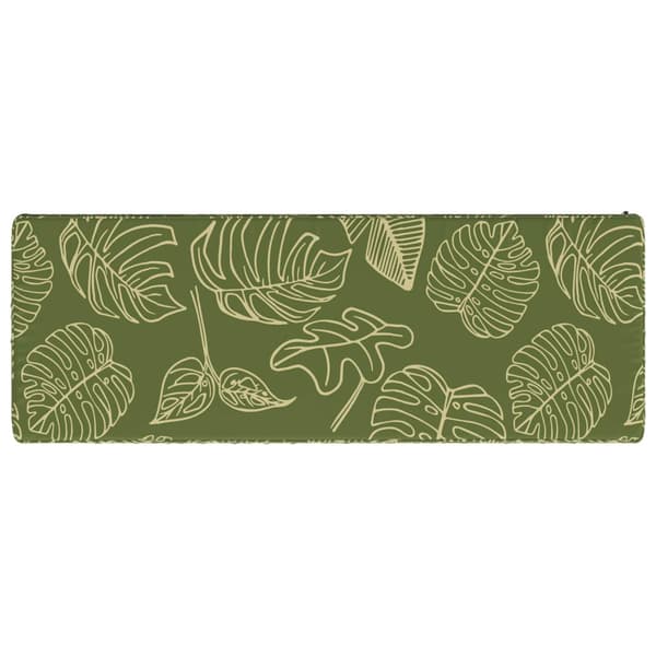 1-delad Bänk Kudde VUGHT 100% Polyester Bladdesign