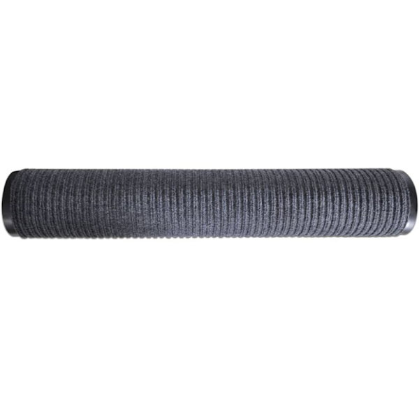 Dörrmatta 2 st PVC grå 90x60 cm