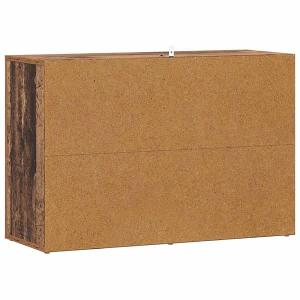 Sideboard Gammalt trä 80 x 30 x 53 cm Konstruerat trä