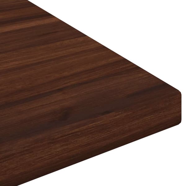 Rektangulärt Bordsskiva 90 x 50 x 3,5 cm Rektangulär Mörkbrun