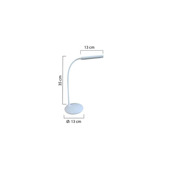 Lampa UNILUX Nelly LED vit
