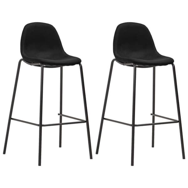 Bargrupp 3 delar tyg svart