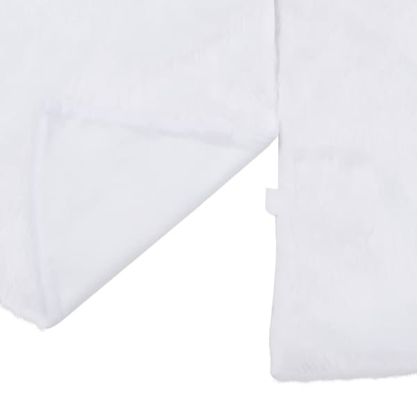 Julgranskjol vit 150 cm fuskpäls