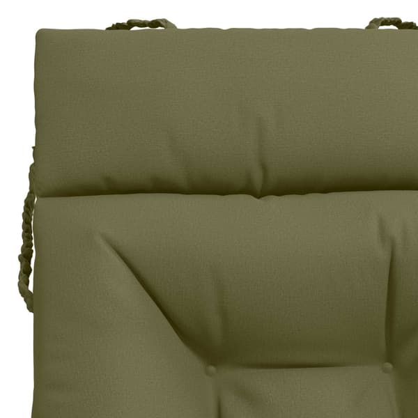 Solstol Kudde VIANEN 100% Polyester Olivgrön 200 x 60 x 8 cm