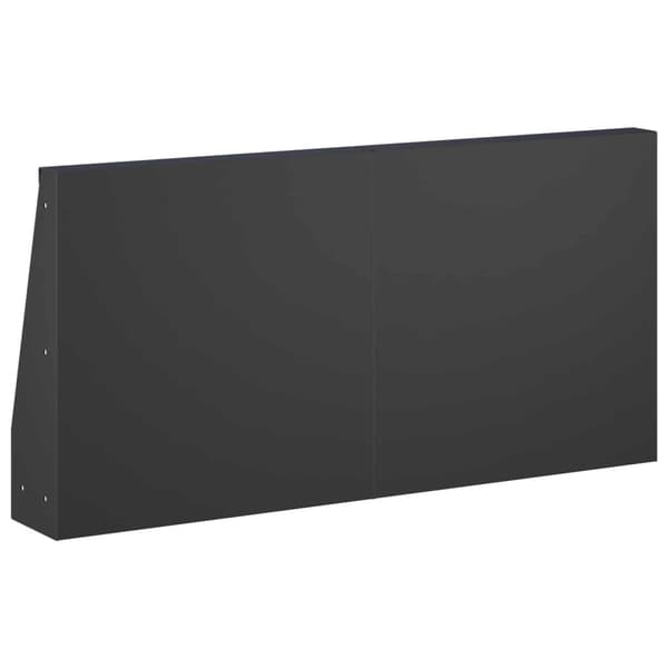 Stödvägg 6 st 40 x 12 x 30 cm Stål Svart