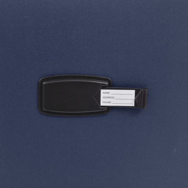 Resväskor 3 st marinblå soft case