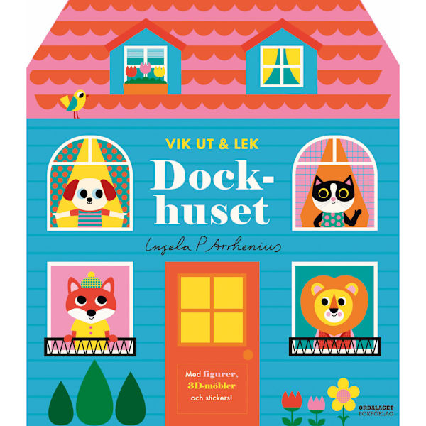 Dockhuset : vik ut & lek (bok, board book)