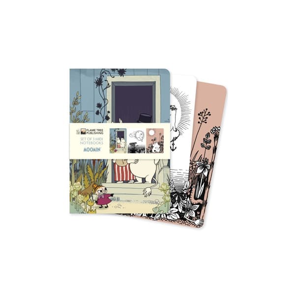 Moomin Set of 3 Midi Notebooks
