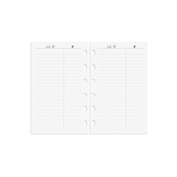 Compact Systemkalender 2027 konstl svart
