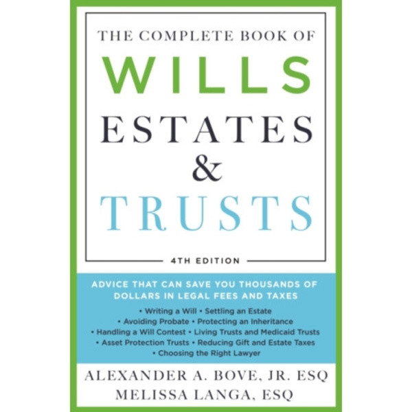 The Complete Book of Wills, Estates & Trusts (4th Edition) (häftad, eng)
