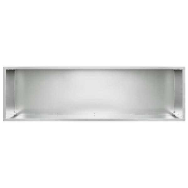 Trädgårdsplanterare 2 st Silver 100 x 30 x 40 cm