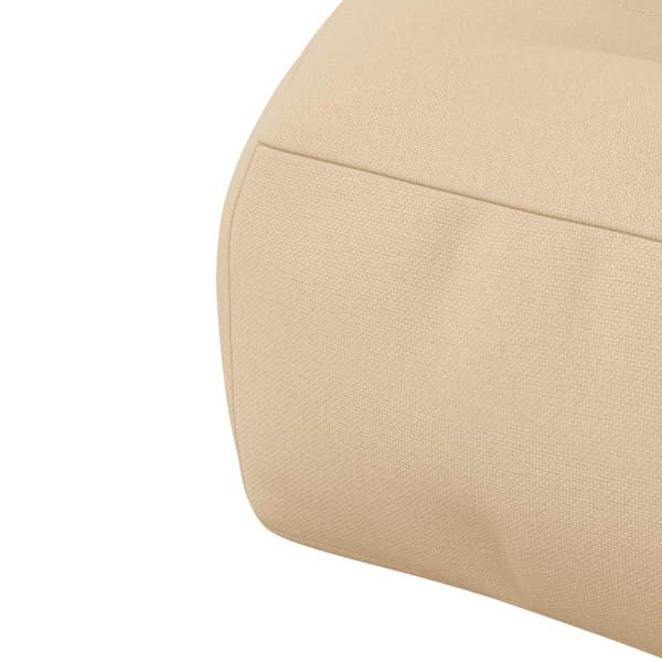 1-delad Sittdyna VIANEN 100% Polyester Gräddvit 70 x 70 x 12 cm