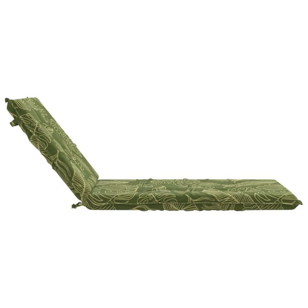 Solstol Kudde GEMERT 100% Polyester Bladdesign 190 x 70 x 9 cm
