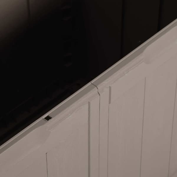 Dynbox 270 liter brun PP-träliknande