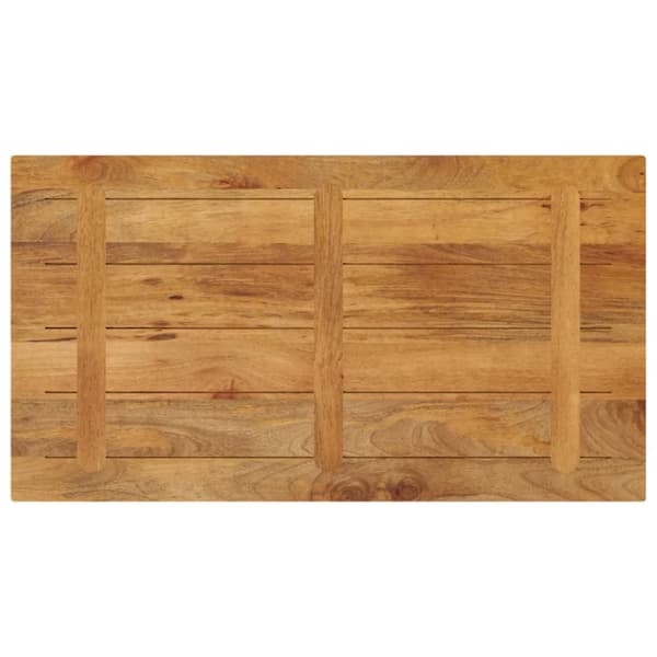 Bordsskiva 100x60x3,8 cm rektangulär massivt mango-trä