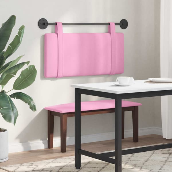 Hängande Huvudgavel Rosa tyg
