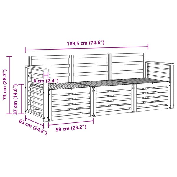 Soffgrupper 3 pcs