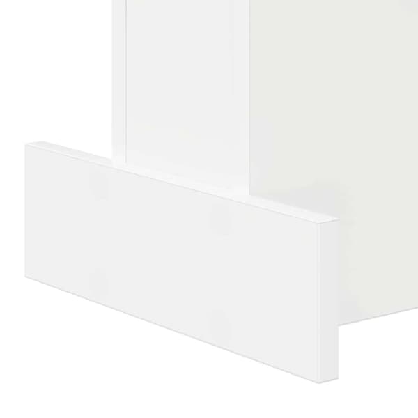 Sidobord Vit 35,5 x 35 x 40 cm Konstruerat trä