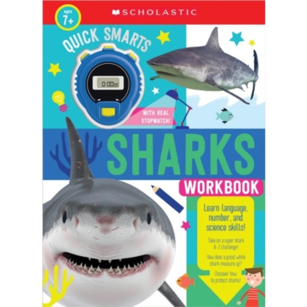 Quick Smarts Sharks Workbook: Scholastic Early Learners (Workbook) (häftad, eng)