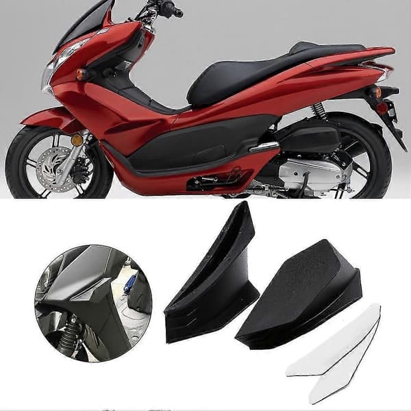 Motorcykel Dynamisk Vinge Sæt Til Honda Suzuki Yamaha Kawasaki Hvid[D]