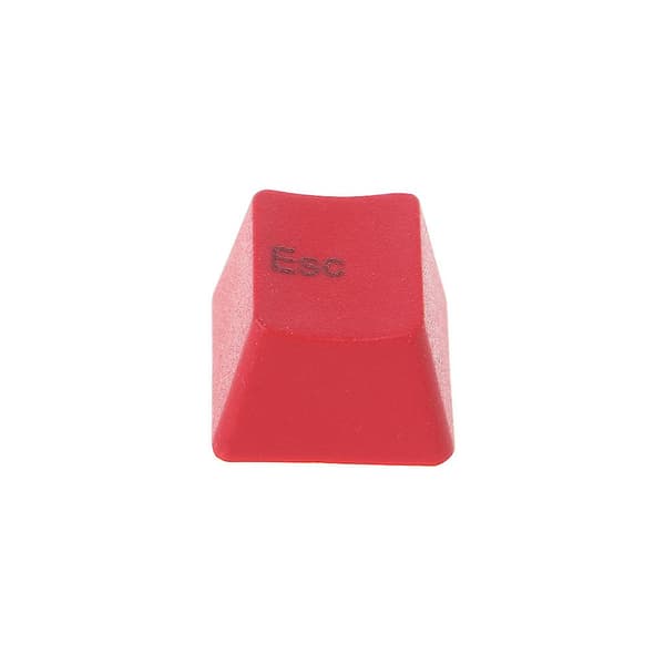 Högkvalitativ R4 Keycap OEM Profil Dip Dye Sub PBT ESC Röda Tangenter[D] A