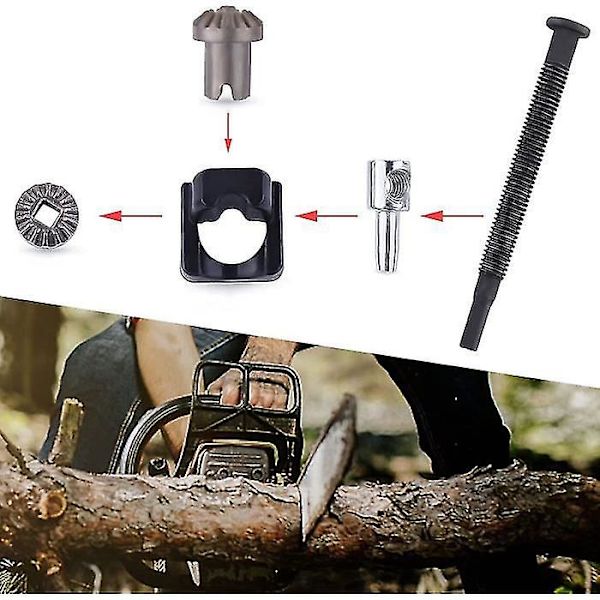 Ketjubaarin kiristimen asiantuntijapaketti yhteensopiva Echo Cs-400 Cs400 Cs-450 -mallien kanssa, korvaa V651000001 V651000011 V203000110 C309000030 V35500 -cdsx[D]