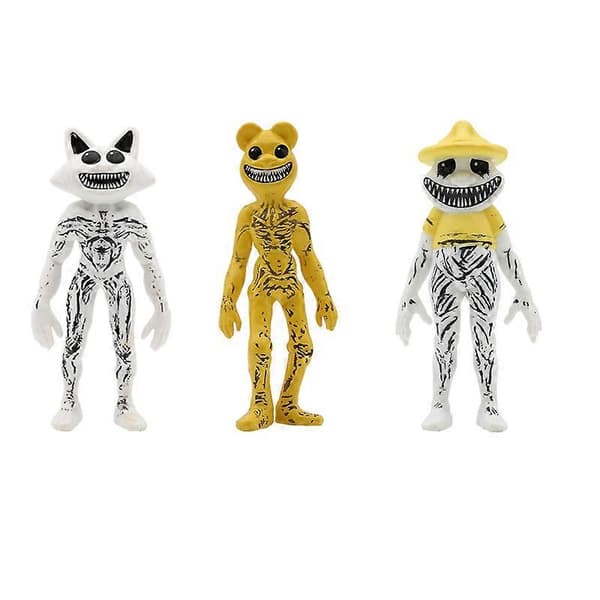 Zoonomaly Action Figures Leker Sett Kaketopper Minifigur Modell Dekor [D] A