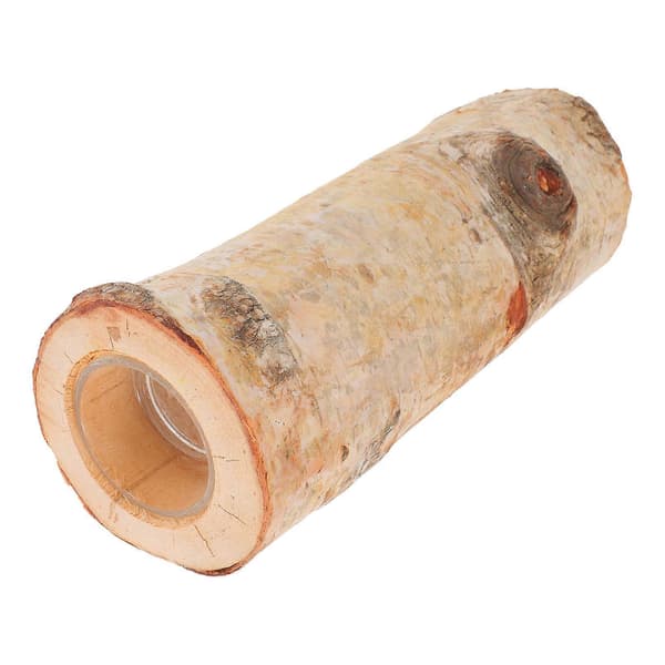 Lys Brun Trelysestake Rustikk Holder for Dekorasjonsbruk 1Sett[D]