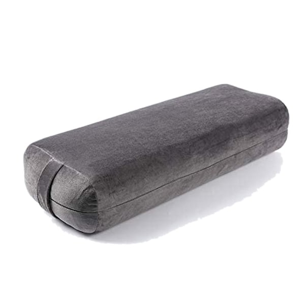 Yoga Bolster Pude til Meditation og Støtte - Rektangulær Yoga Pude - Yoga Tilbehør fra Maskinvaskbar