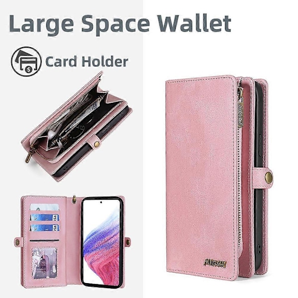 Skal till Galaxy A32 4G (EU-version) [D] Multicolor Rose Gold