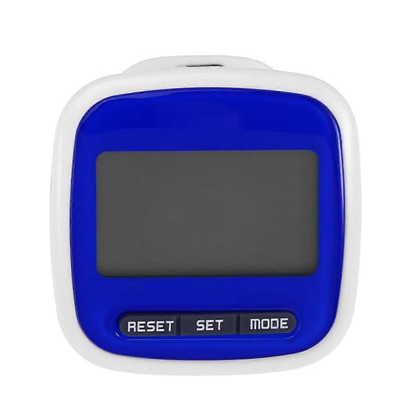 Multifunktionel LED-display Lomme Skridttæller (Blå)[D] Red 5.00X5.00X2.50CM