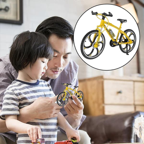 Sormiharjoittelulelu Mini Sormipyörä Leikkimiseen 1kpl Keltainen Alloy[D]