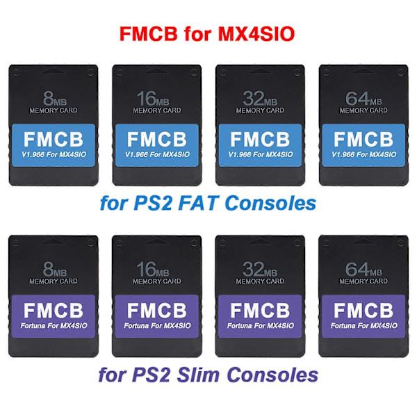 DIY MX4SIO SIO2SD SD-kort adapter for PS2 Fat/Slim spillkonsoller