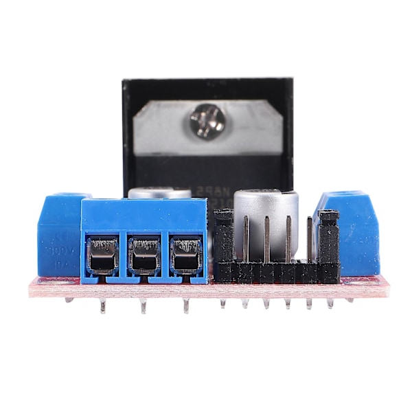 4 stk L298n Motor Driver Controller Board Modul DC Dobbel H-bro For Smart Car Power R3