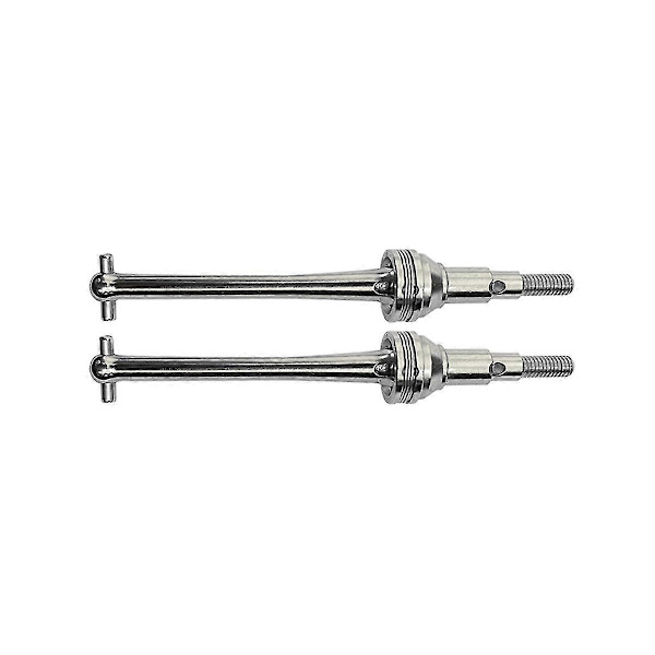 Metallisk Framdrivningsaxel CVD och 12mm Hjulhex för MJX Hyper Go H16 16207 16208 16209 16210 1/16 RC Bil Uppgraderingsdelar