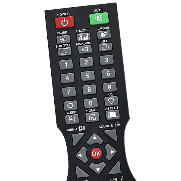 QT1E TV-fjernkontroll for SONIQ QT155 QT166 QT138E Forbedret funksjonalitet