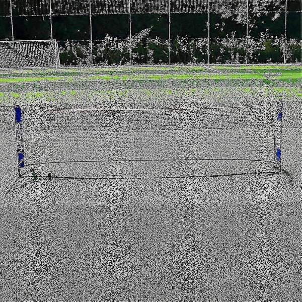 Portabelt hopfällbart tennis- och badmintonnät - 4m, 5m, 6m[D] 3.1M