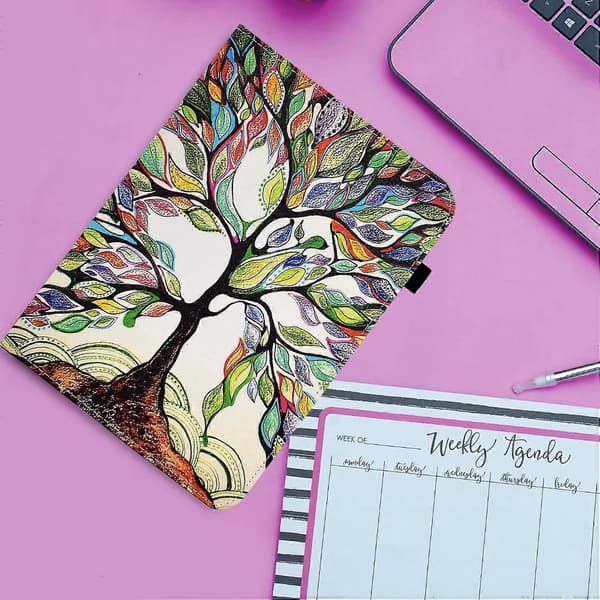 Læder Smart Case til Lenovo Tab M11 / Xiaoxin Pad 11 2024 Life Tree